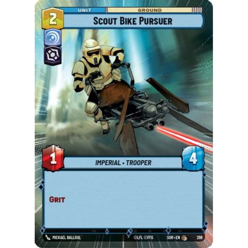 Scout Bike Pursuer (Hyperspace) (298) - Spark of Rebellion