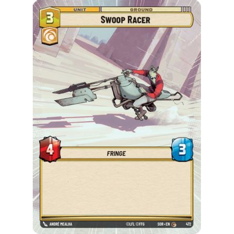 Swoop Racer (Hyperspace) (472) - Spark of Rebellion Foil