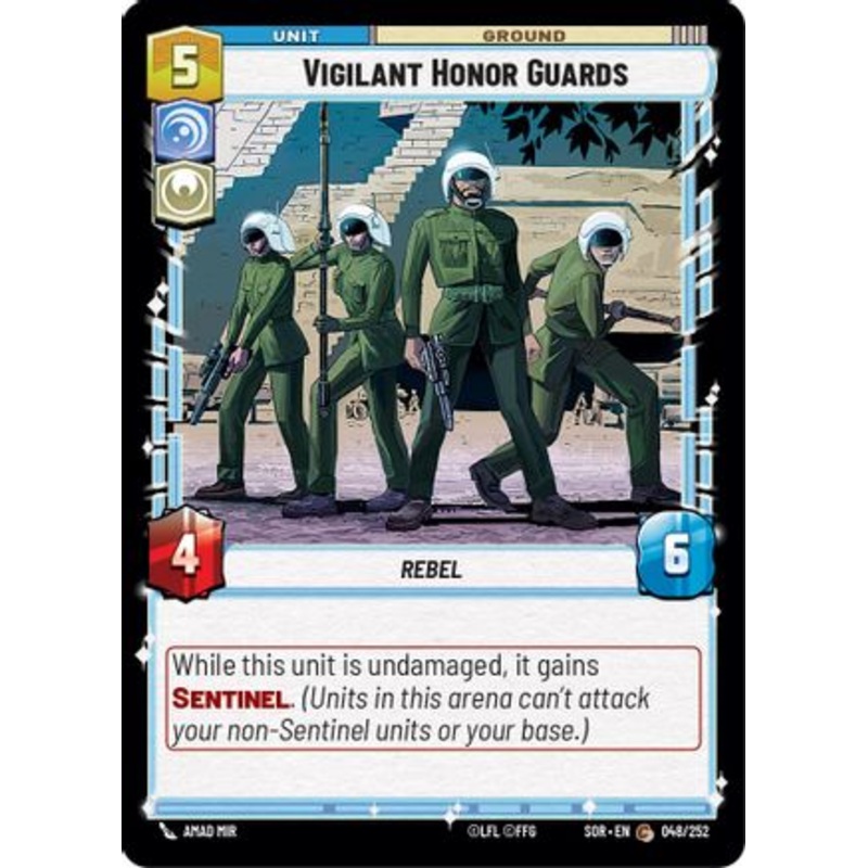 Vigilant Honor Guards (048/252) - Spark of Rebellion Foil