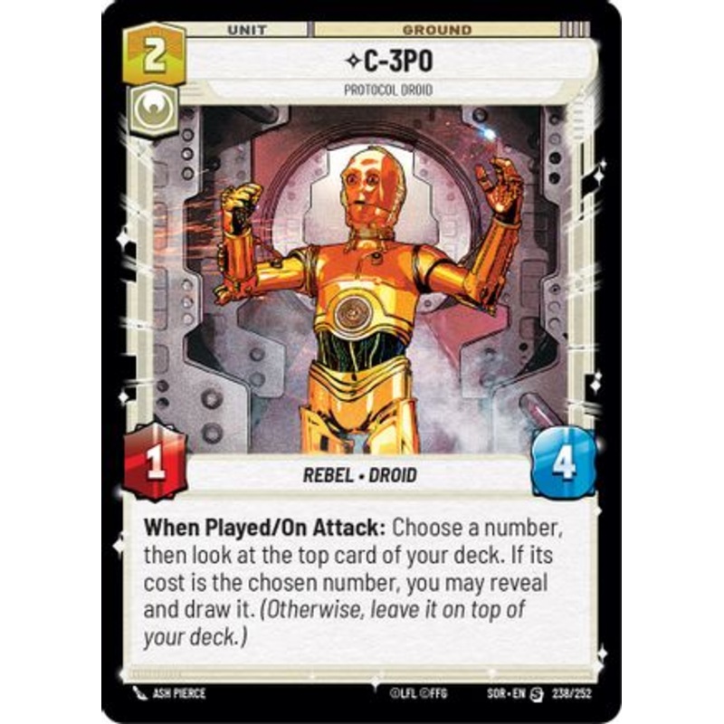 C-3PO - Protocol Droid (238/252) - Spark of Rebellion