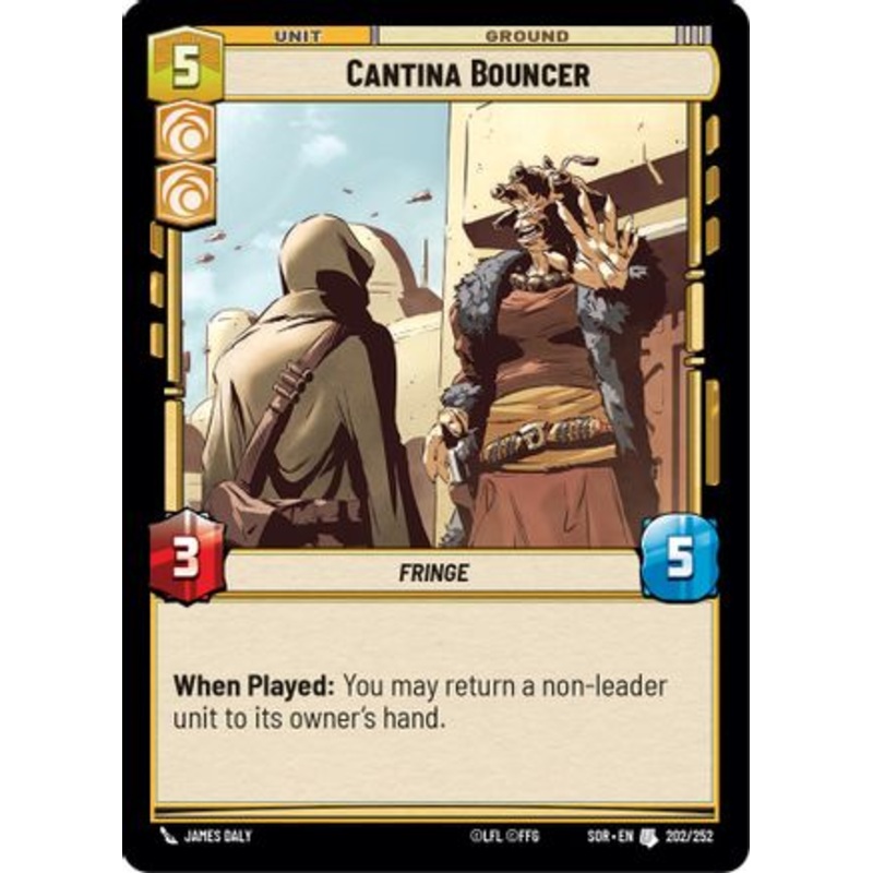 Cantina Bouncer (202/252) - Spark of Rebellion Foil
