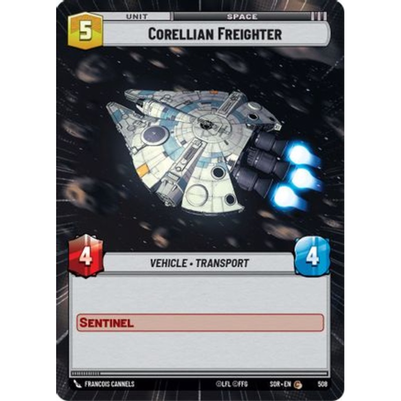 Corellian Freighter (Hyperspace) (508) - Spark of Rebellion