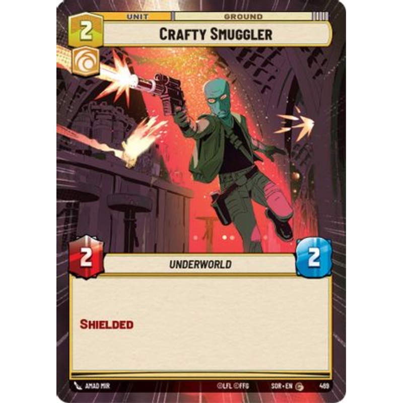 Crafty Smuggler (Hyperspace) (469) - Spark of Rebellion Foil