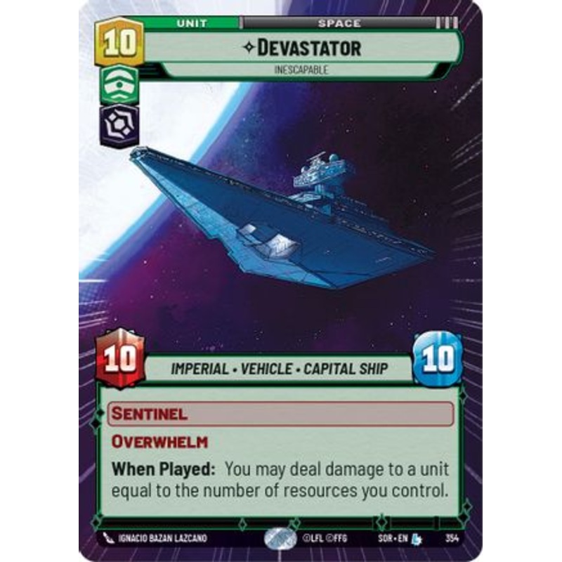 Devastator - Inescapable (Hyperspace) (354) - Spark of Rebellion