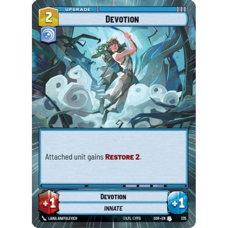 Devotion (Hyperspace) (335) - Spark of Rebellion Foil