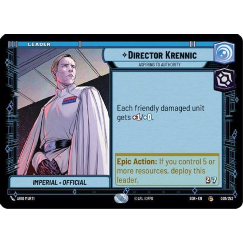 Director Krennic - Aspiring to Authority (001/252) - Spark of Rebellion