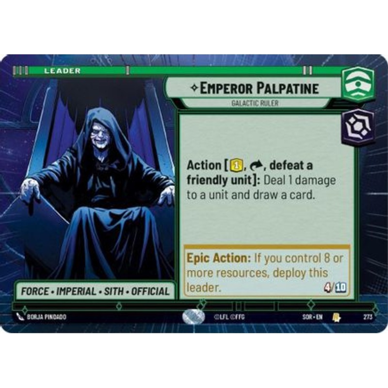 Emperor Palpatine - Galactic Ruler (Hyperspace) (273) - Spark of Rebellion