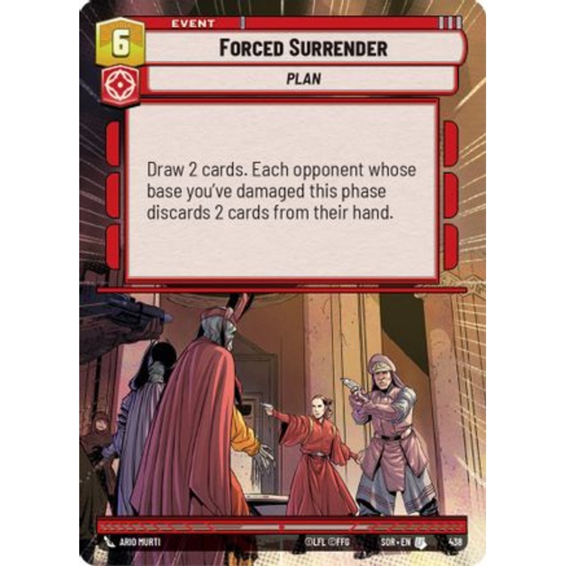 Forced Surrender (Hyperspace) (438) - Spark of Rebellion Foil