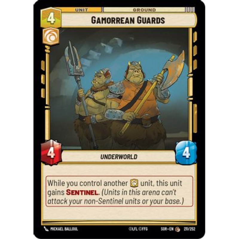 Gamorrean Guards (211/252) - Spark of Rebellion