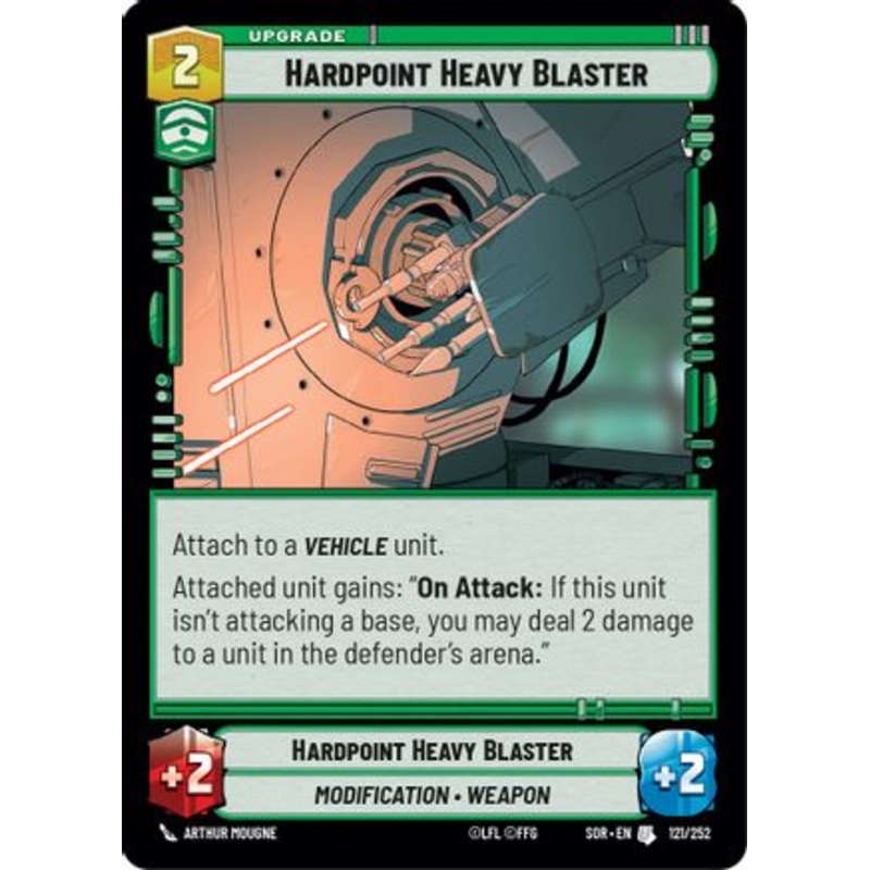 Hardpoint Heavy Blaster (121/252) - Spark of Rebellion
