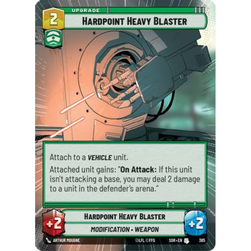 Hardpoint Heavy Blaster (Hyperspace) (385) - Spark of Rebellion