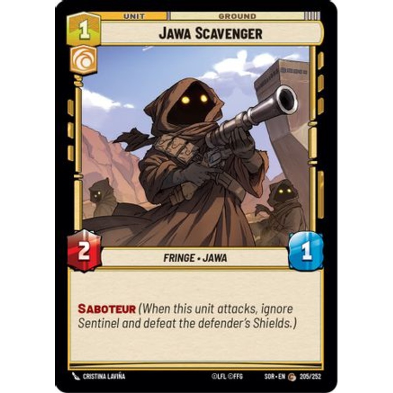 Jawa Scavenger (205/252) - Spark of Rebellion