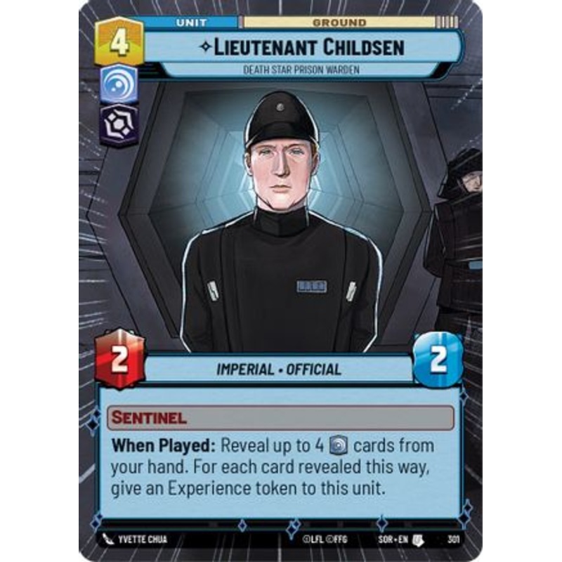 Lieutenant Childsen - Death Star Prison Warden (Hyperspace) (301) - Spark of Rebellion