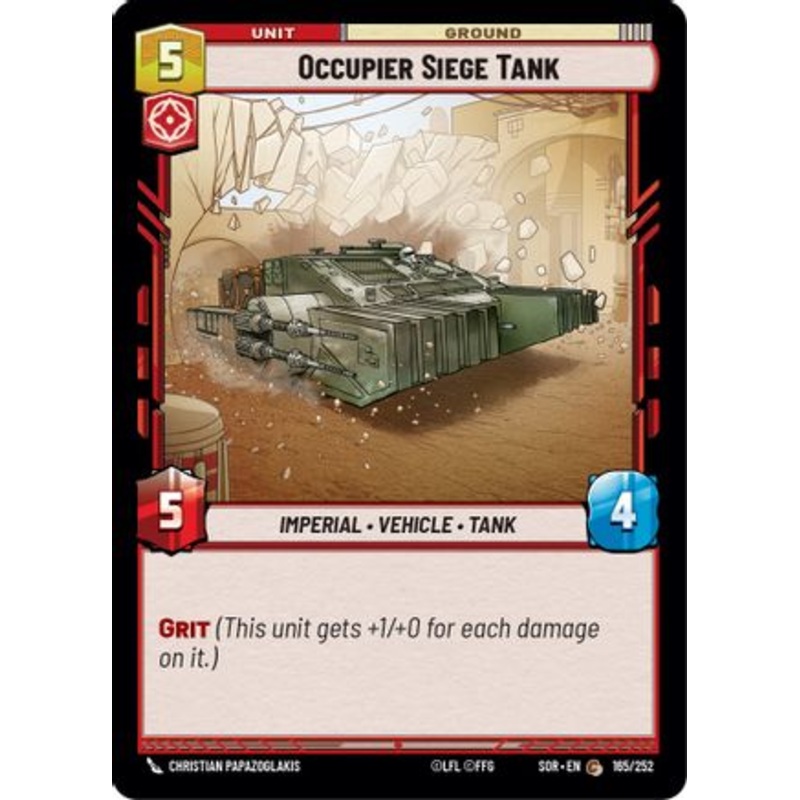 Occupier Siege Tank (165/252) - Spark of Rebellion