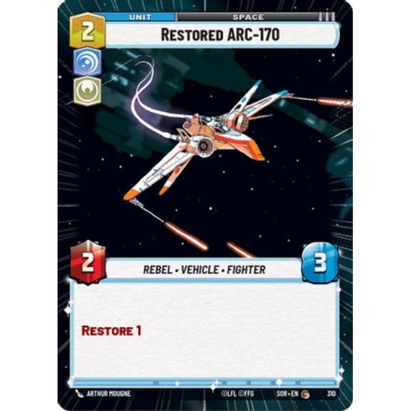 Restored ARC-170 (Hyperspace) (310) - Spark of Rebellion