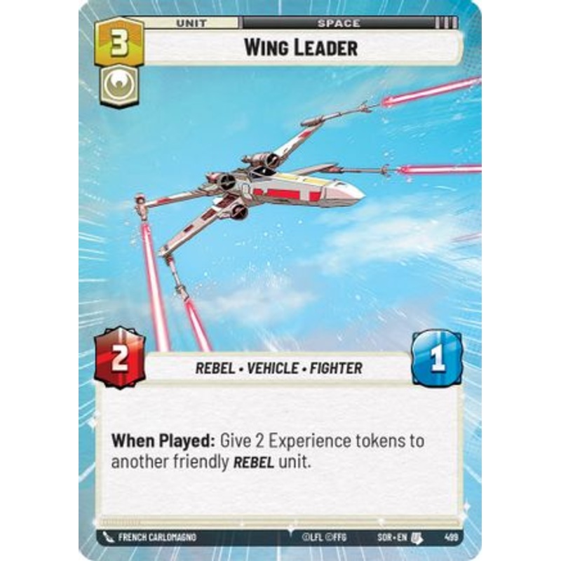 Wing Leader (Hyperspace) (499) - Spark of Rebellion