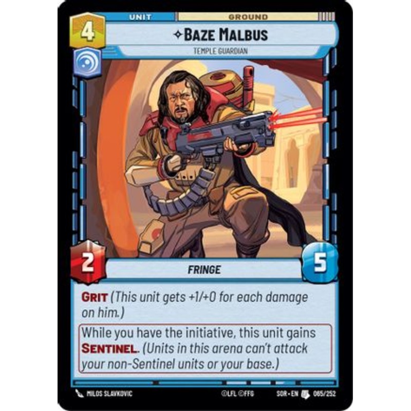 Baze Malbus - Temple Guardian (065/252) - Spark of Rebellion