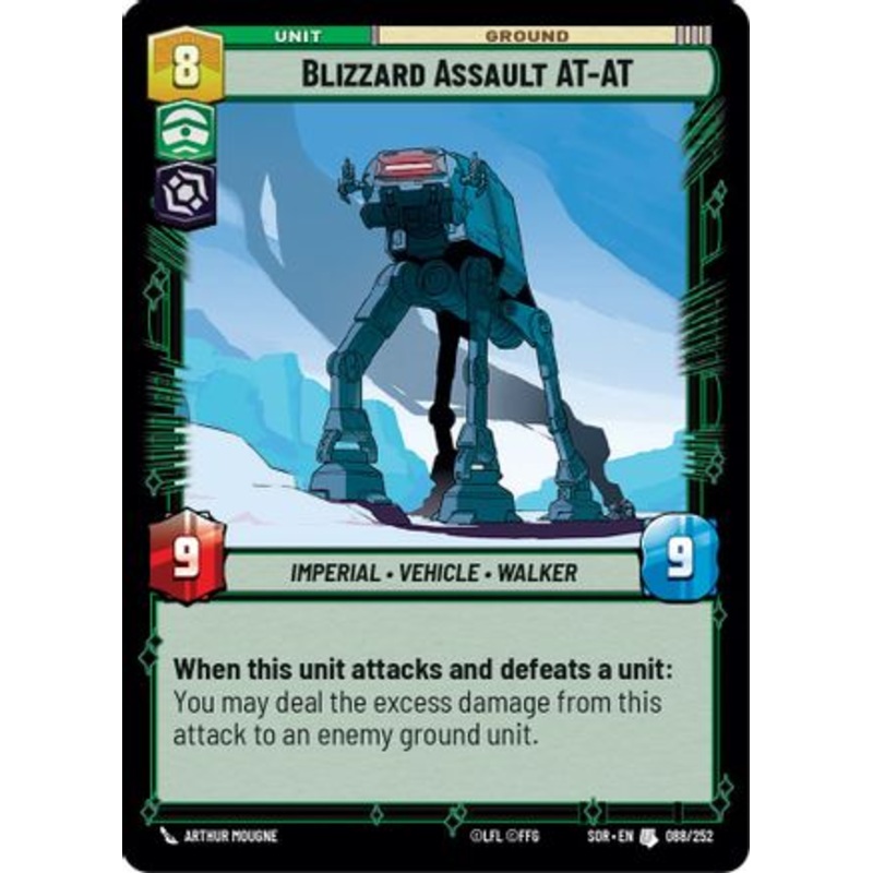 Blizzard Assault AT-AT (088/252) - Spark of Rebellion