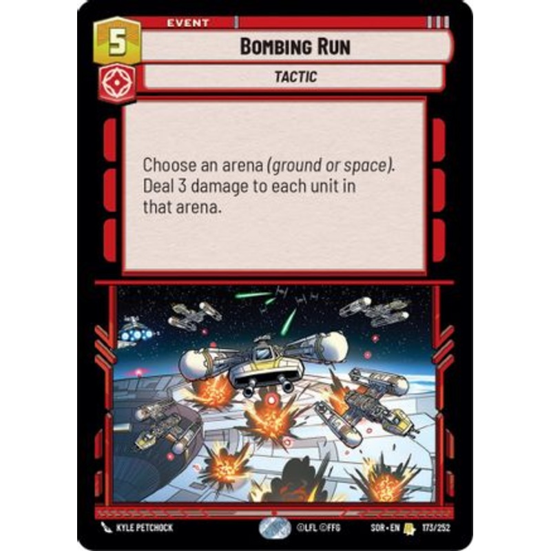 Bombing Run (173/252) - Spark of Rebellion