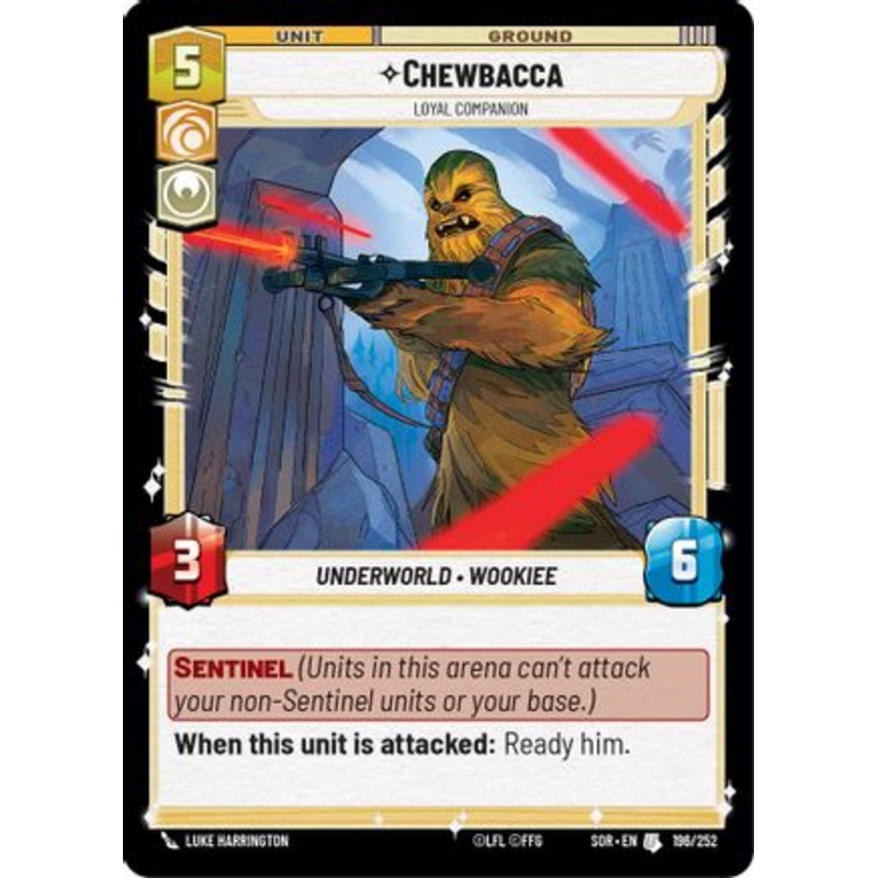 Chewbacca - Loyal Companion (196/252) - Spark of Rebellion