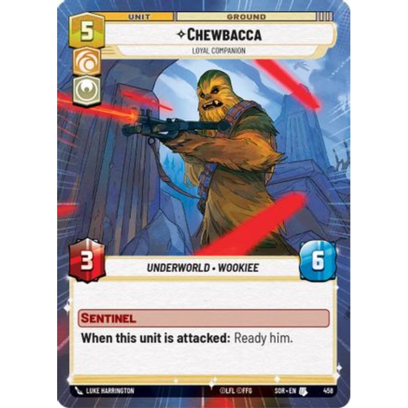 Chewbacca - Loyal Companion (Hyperspace) (458) - Spark of Rebellion