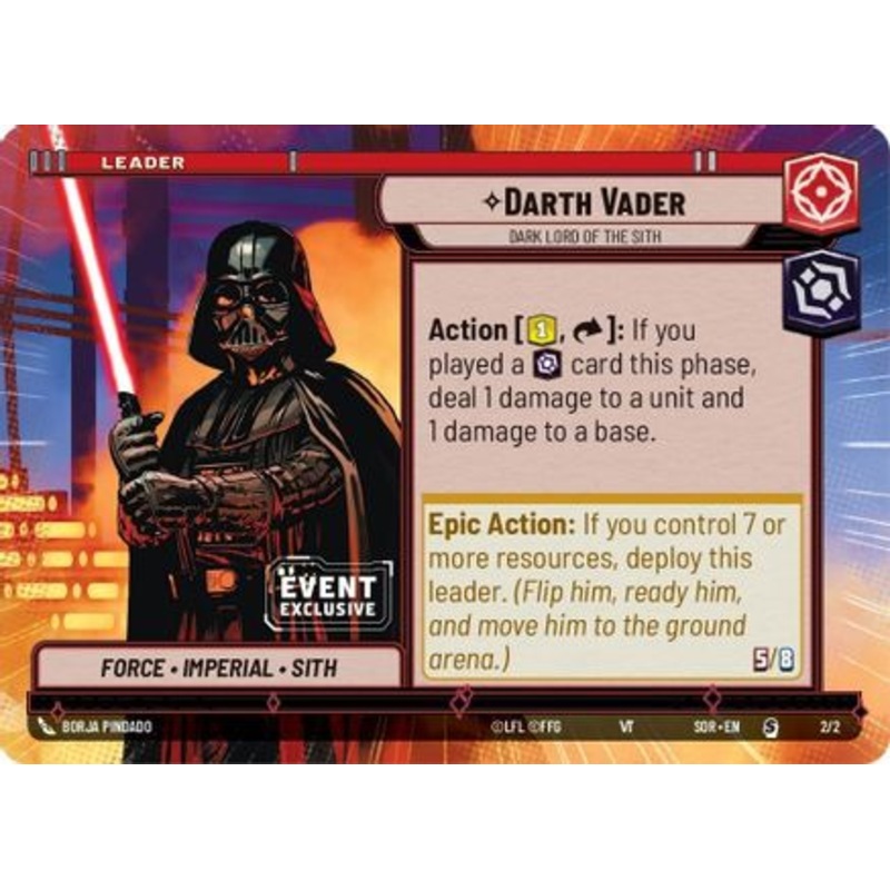 Darth Vader - Dark Lord of the Sith (Hyperspace) (2/2) - Event Exclusive Promos