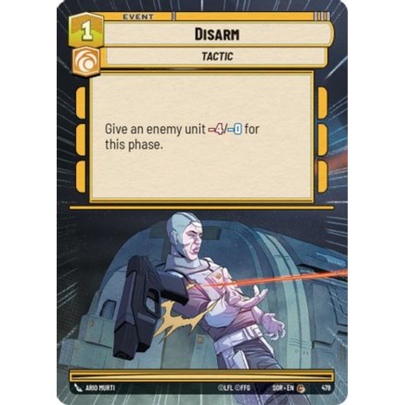 Disarm (Hyperspace) (478) - Spark of Rebellion Foil
