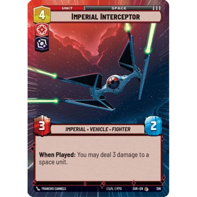 Imperial Interceptor (Hyperspace) (396) - Spark of Rebellion