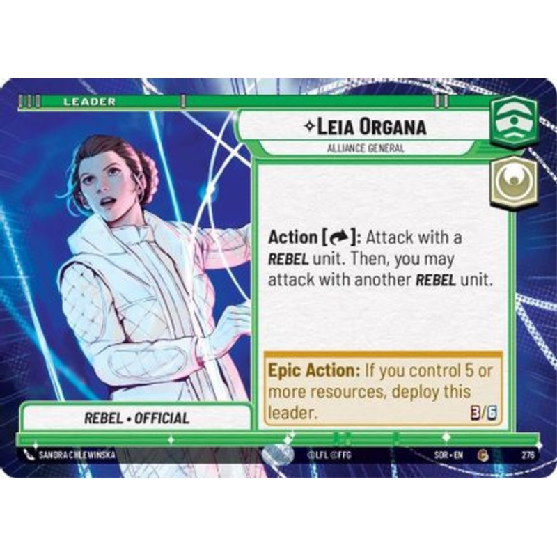 Leia Organa - Alliance General (Hyperspace) (276) - Spark of Rebellion