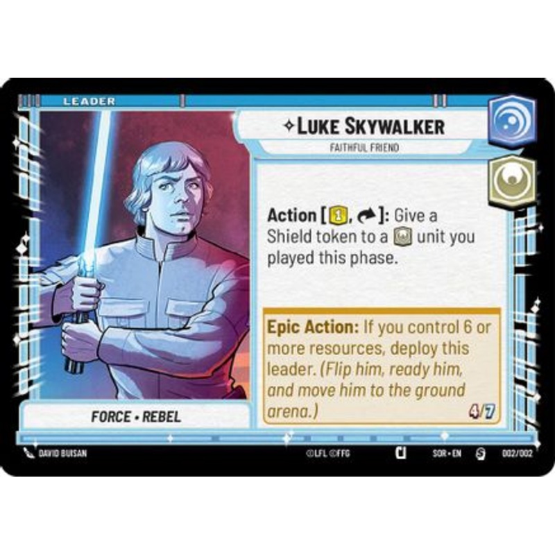 Luke Skywalker - Faithful Friend (002/002) - Prerelease Promos