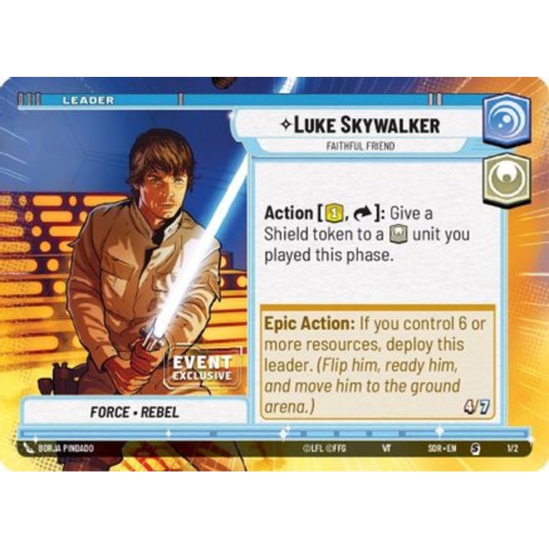 Luke Skywalker - Faithful Friend (Hyperspace) (1/2) - Event Exclusive Promos