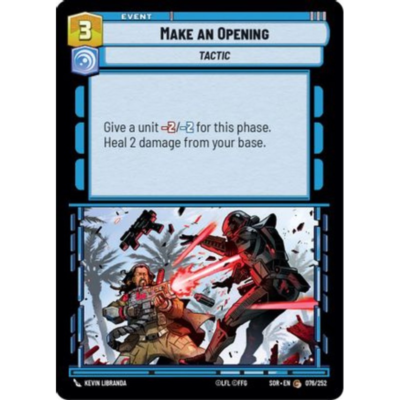 Make An Opening (076/252) - Spark of Rebellion Foil