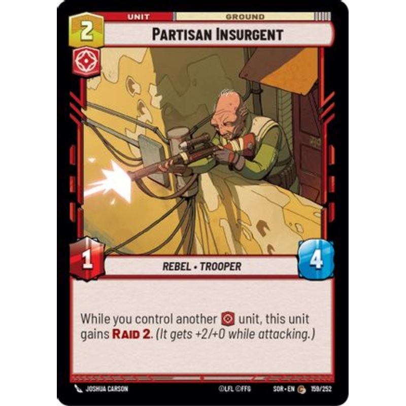 Partisan Insurgent (159/252) - Spark of Rebellion