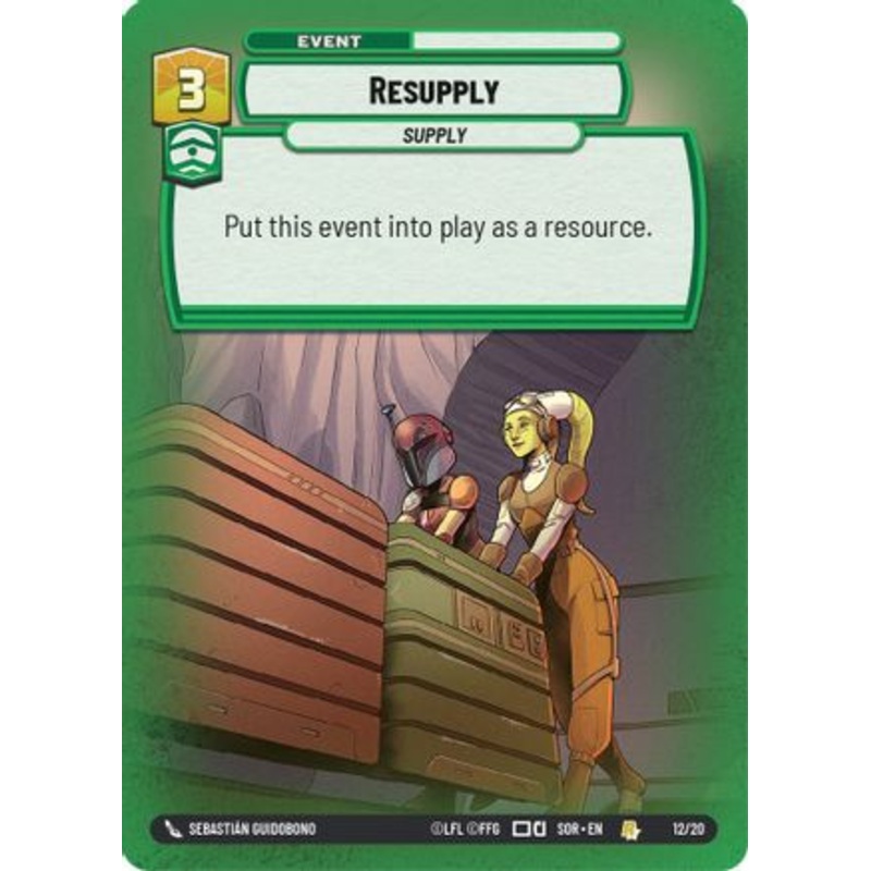 Resupply (12/20) - Spark of Rebellion Weekly Play Promos Foil