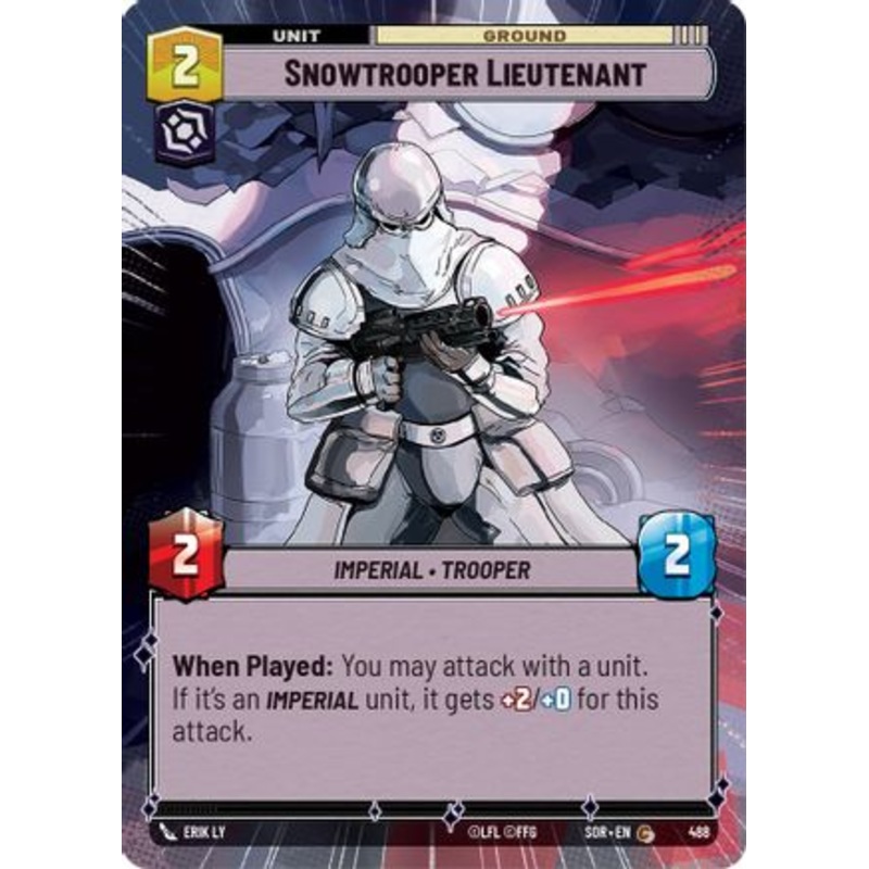 Snowtrooper Lieutenant (Hyperspace) (488) - Spark of Rebellion