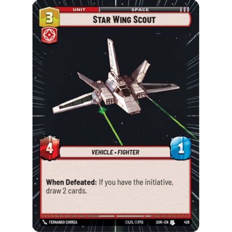 Star Wing Scout (Hyperspace) (426) - Spark of Rebellion Foil