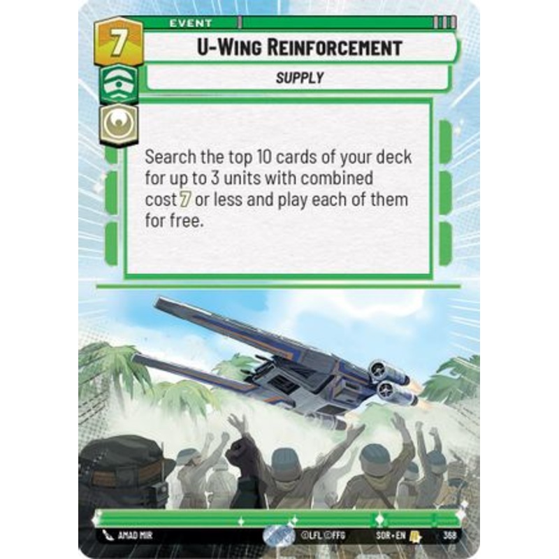 U-Wing Reinforcement (Hyperspace) (368) - Spark of Rebellion