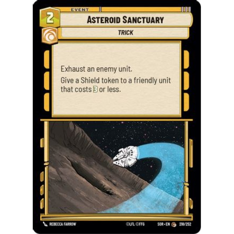 Asteroid Sanctuary (218/252) - Spark of Rebellion Foil