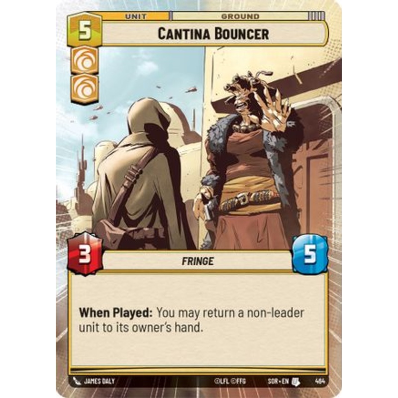 Cantina Bouncer (Hyperspace) (464) - Spark of Rebellion Foil