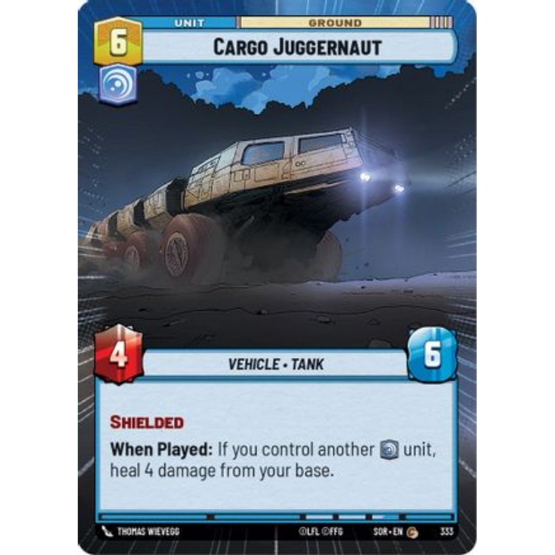Cargo Juggernaut (Hyperspace) (333) - Spark of Rebellion Foil
