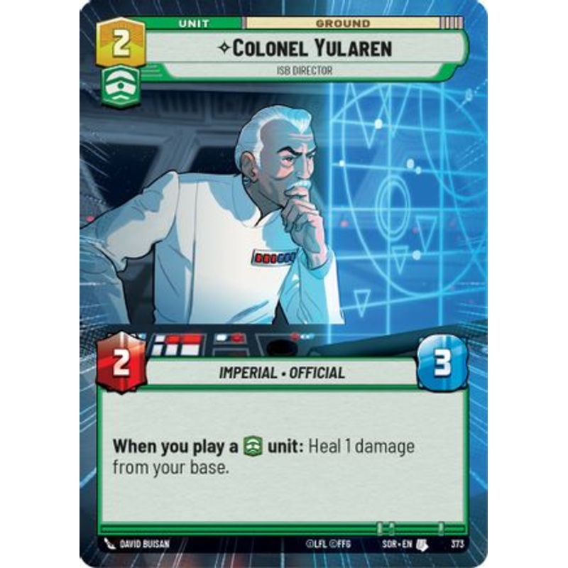 Colonel Yularen - ISB Director (Hyperspace) (373) - Spark of Rebellion