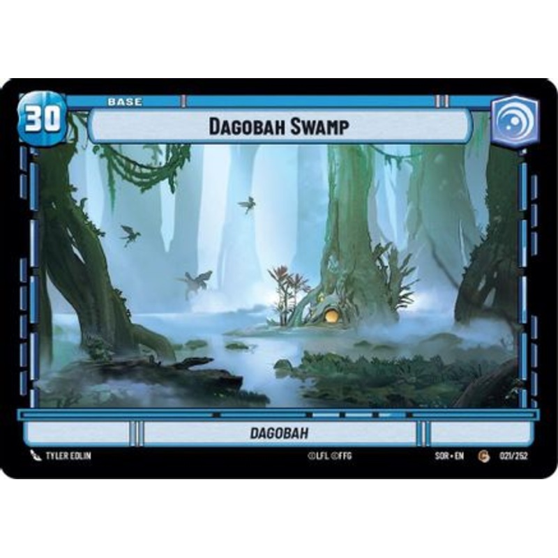 Dagobah Swamp // Shield (21 // T02) - Spark of Rebellion