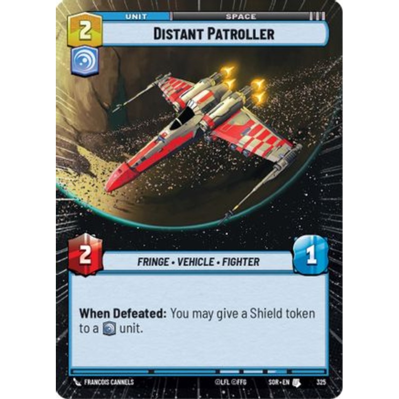 Distant Patroller (Hyperspace) (325) - Spark of Rebellion Foil