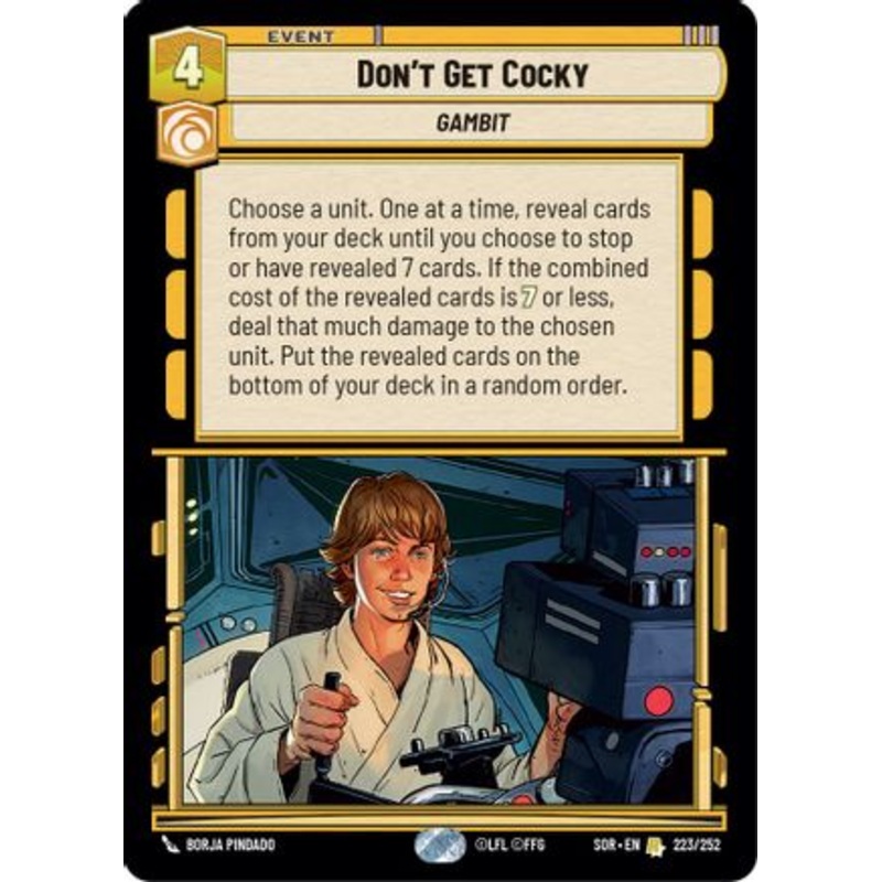 Don't Get Cocky (223/252) - Spark of Rebellion