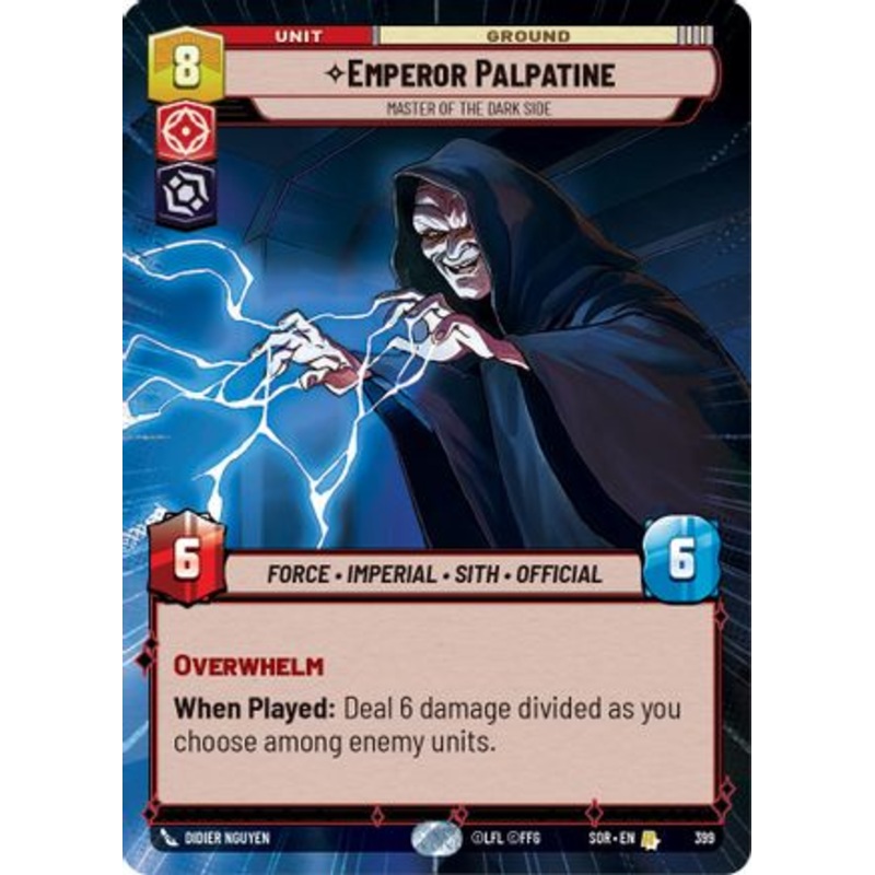 Emperor Palpatine - Master of the Dark Side (Hyperspace) (399) - Spark of Rebellion