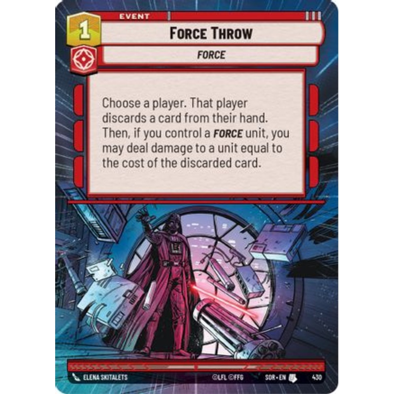 Force Throw (Hyperspace) (430) - Spark of Rebellion