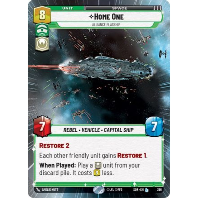 Home One - Alliance Flagship (Hyperspace) (366) - Spark of Rebellion