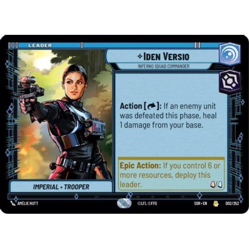 Iden Versio - Inferno Squad Commander (002/252) - Spark of Rebellion