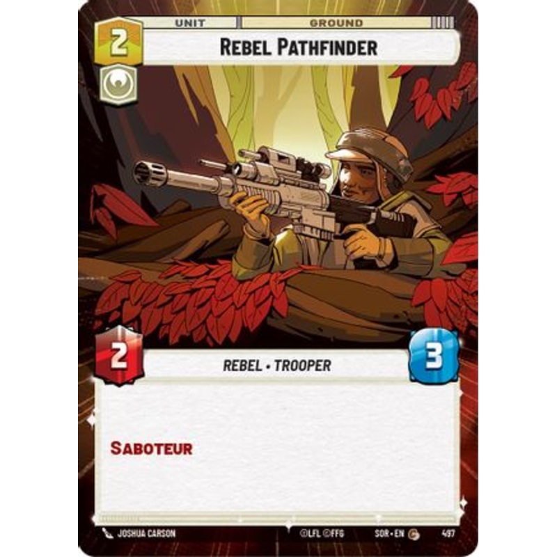Rebel Pathfinder (Hyperspace) (497) - Spark of Rebellion