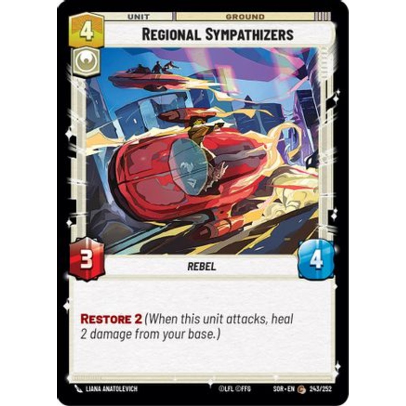Regional Sympathizers (243/252) - Spark of Rebellion